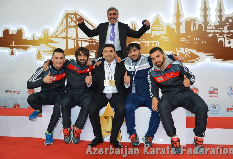 Azərbaycan karateçisi 12-ci dəfə Avropa çempionu adını qazandı