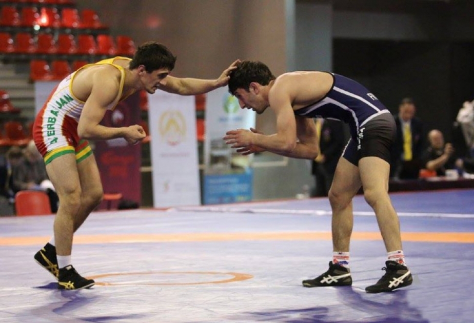 Azerbaijani wrestling team ranks 3rd at European U-23 Championship
