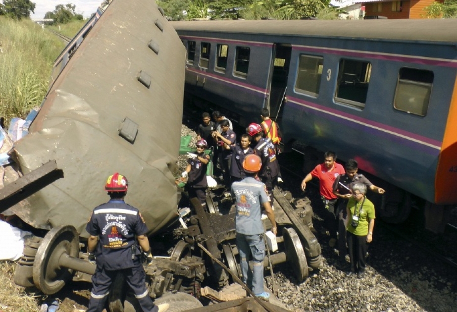 Thai train crash leaves more than 50 hurt