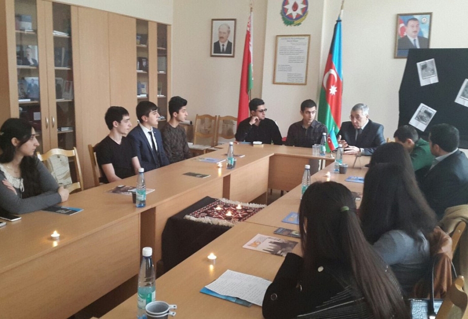 阿塞拜疆人大屠杀牺牲者纪念日在明斯克举行