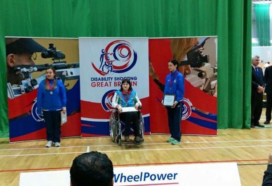 Azerbaijani Paralympic shooter wins gold at IPC World Cup