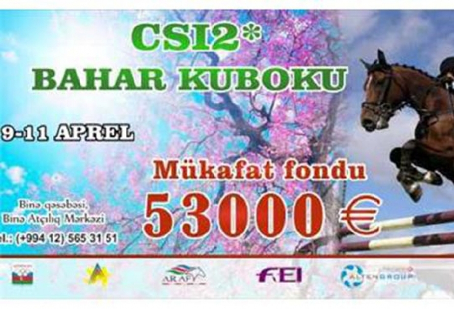 В Баку состоится международный турнир по конкуру «Bahar Kuboku»