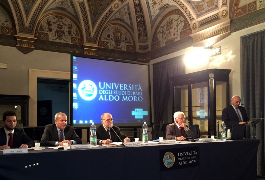 Azerbaijani-Italian relations discussed in Bari