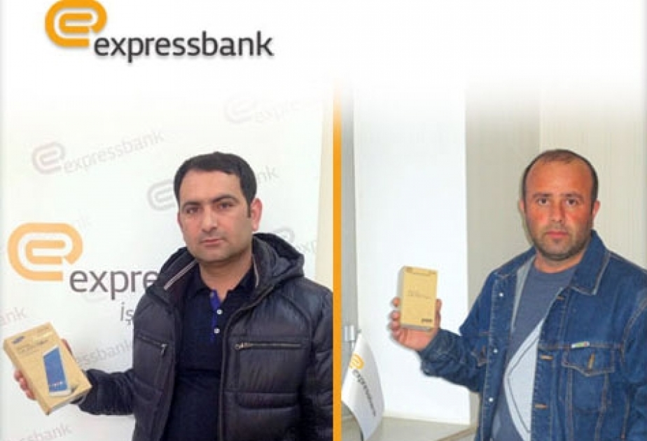 Expressbank наградил очередных победителей акции «Денежные переводы с подарками»