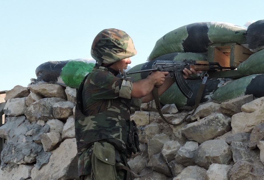 Azerbaijani servicemen, having high professionalism and combat capability take part in combat operations against enemy