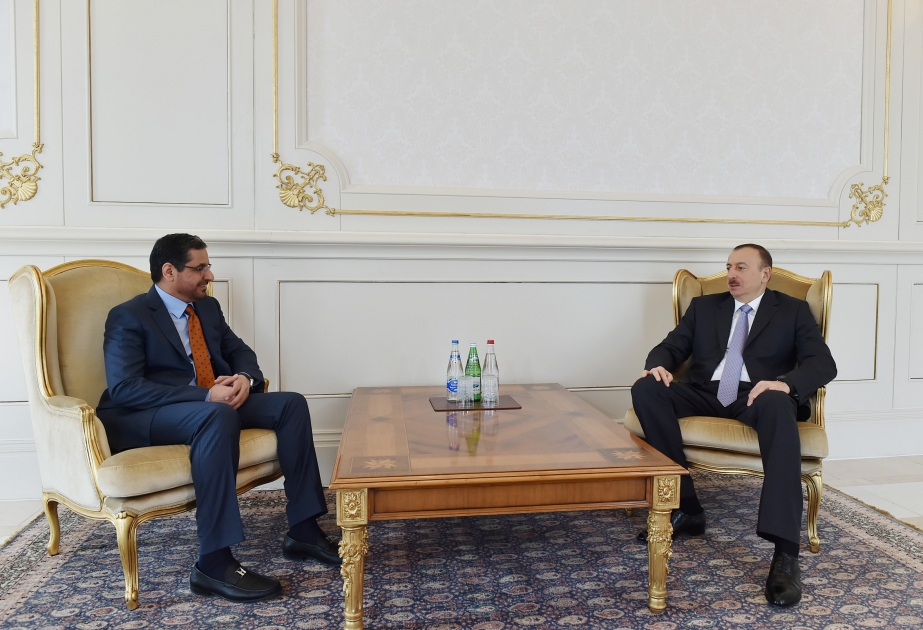 الرئيس إلهام علييف يلتقي السفير الإماراتي المنتهية مدة نشاطه الدبلوماسي في أذربيجان
