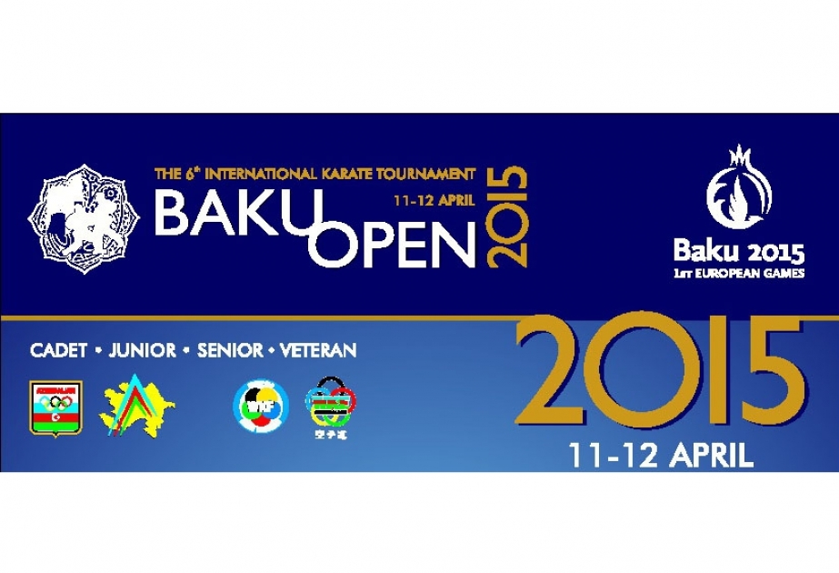 Baku Open 2015 International karate tournament kicks off