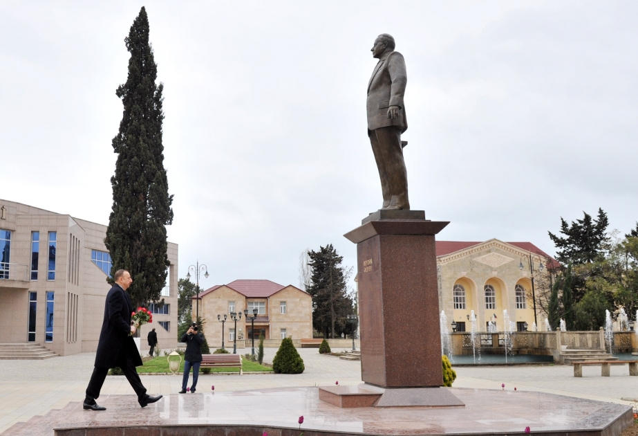 Le président Ilham Aliyev entame sa visite dans le sud du pays VIDEO
