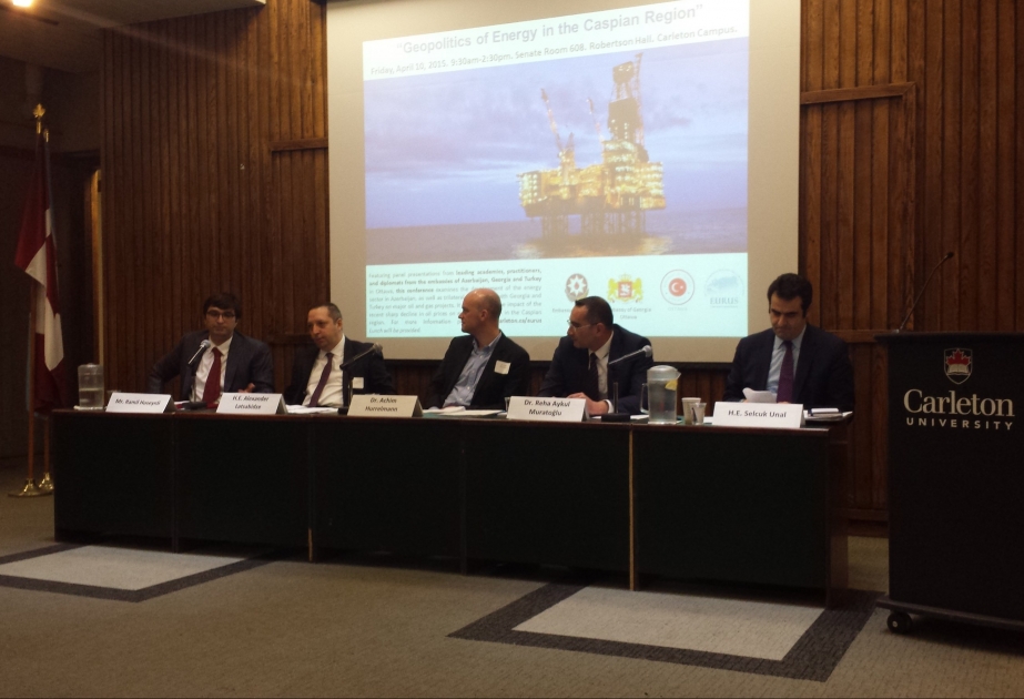 Kanadada “Xəzər hövzəsi regionunda enerji geosiyasəti” mövzusunda konfrans keçirilib