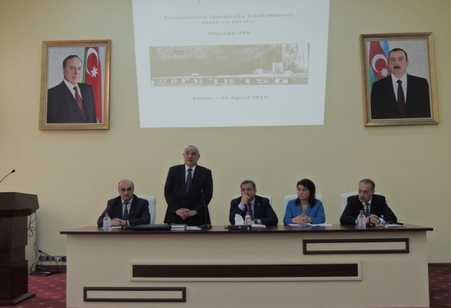 “Ermənilərin Qarabağa köçürülməsi: tarix və faktlar Marağa-150”