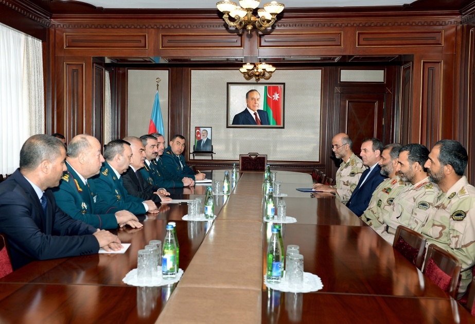 Nakhitchevan: Le président de l’Assemblée suprême rencontre le commandant des gardes-frontières d’Iran