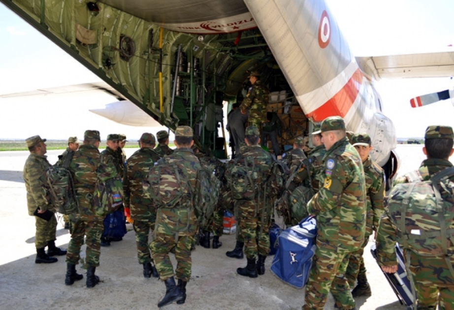 Azerbaijani peacekeepers sent to Afghanistan VIDEO