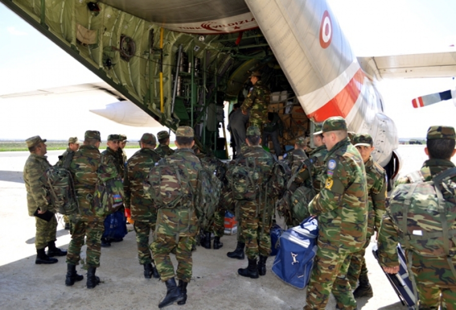 Forces azerbaïdjanaises en Afghanistan : Un nouveau groupe est parti VIDEO