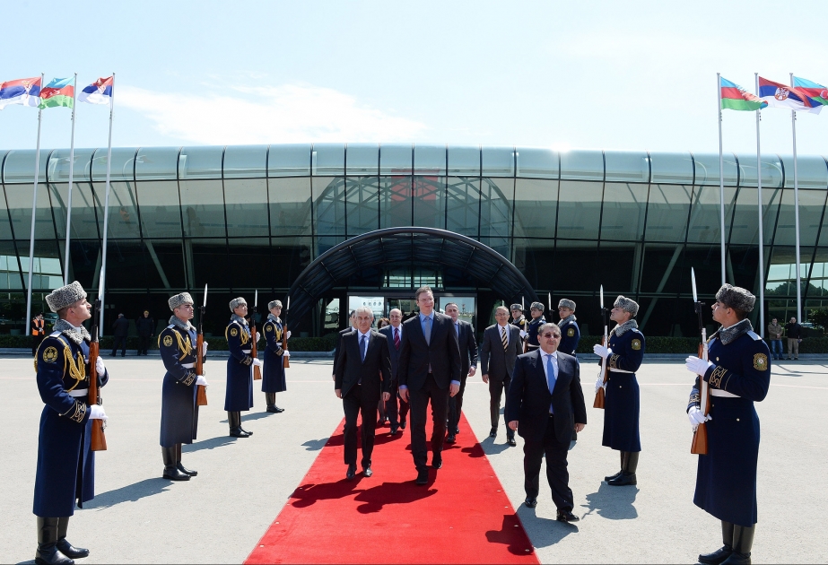 Serbiyanın Baş naziri Aleksandr Vuçiçin Azərbaycana rəsmi səfəri başa çatıb