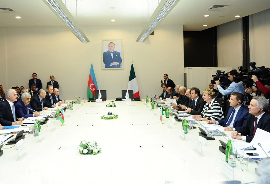 La réunion d’affaires Azerbaïdjan-Italie a lieu à Bakou