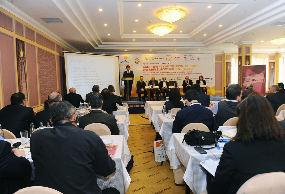 Bakıda günəş enerjisinin istehsalı üzrə beynəlxalq konfrans keçirilir