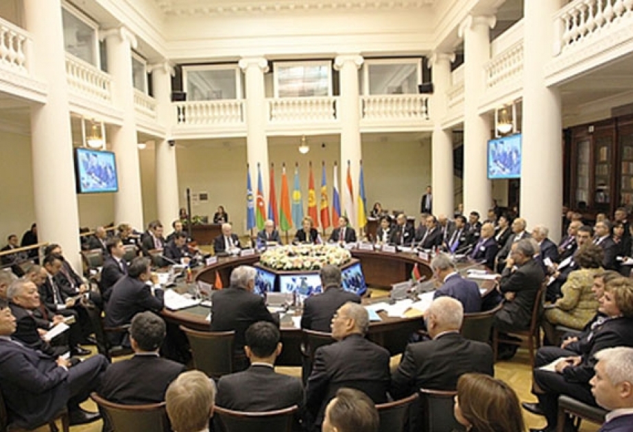 Азербайджанская делегация принимает участие в заседании Совета Межпарламентской ассамблеи СНГ