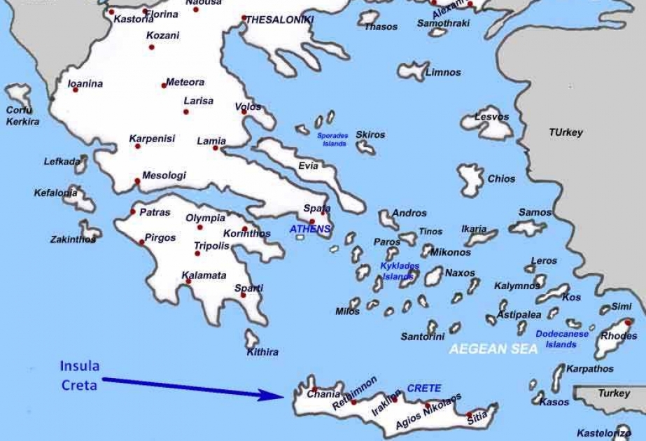 Yunanıstanın Krit adası yaxınlığında 6 bal gücündə zəlzələ baş verib