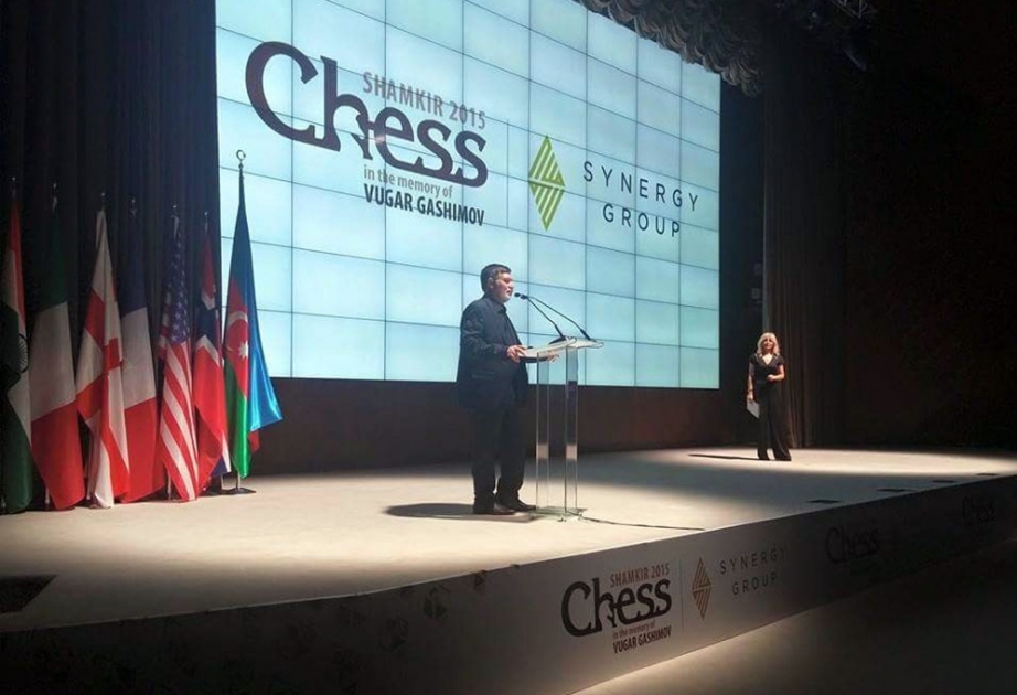 Shamkir Chess-2015 tournament commemorating Vugar Hashimov opens VIDEO