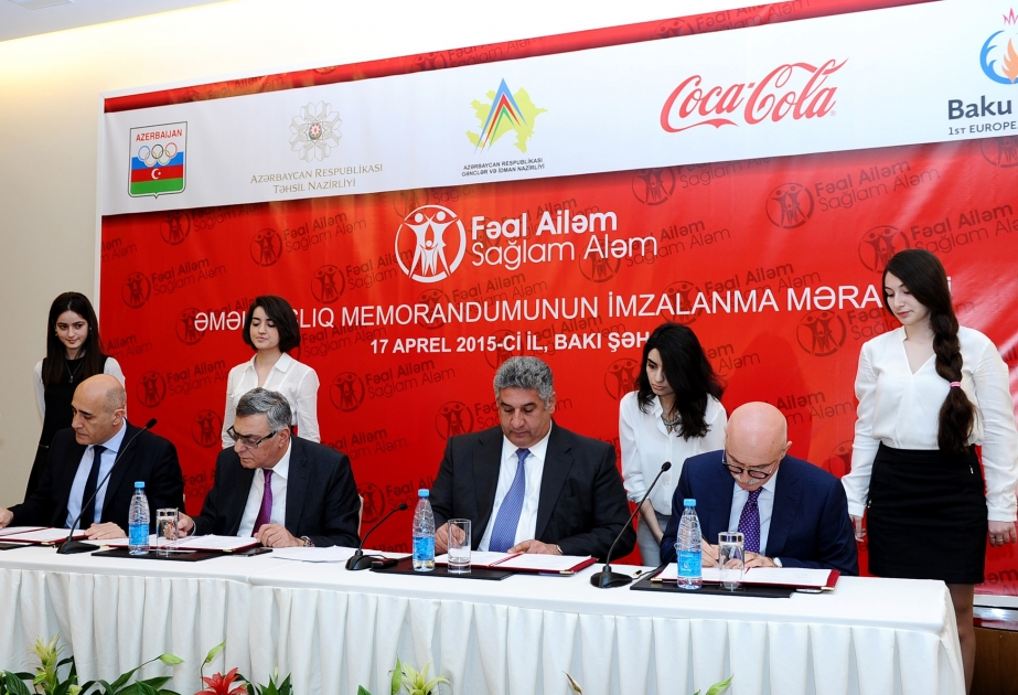 Baku 2015 European Games welcomes programme delivering social legacy “Active Family, Healthy Community” program to promote active and healthy living