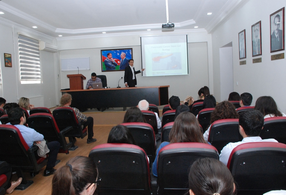 Azərbaycan Tibb Universitetinin məzunları Almaniyada elmi tədqiqat işi üzərində çalışırlar