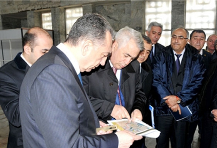 Руководители ЗАО «Азербайджанские железные дороги» и Сумгайыта ознакомились с проектами реконструкции пассажирской станции города