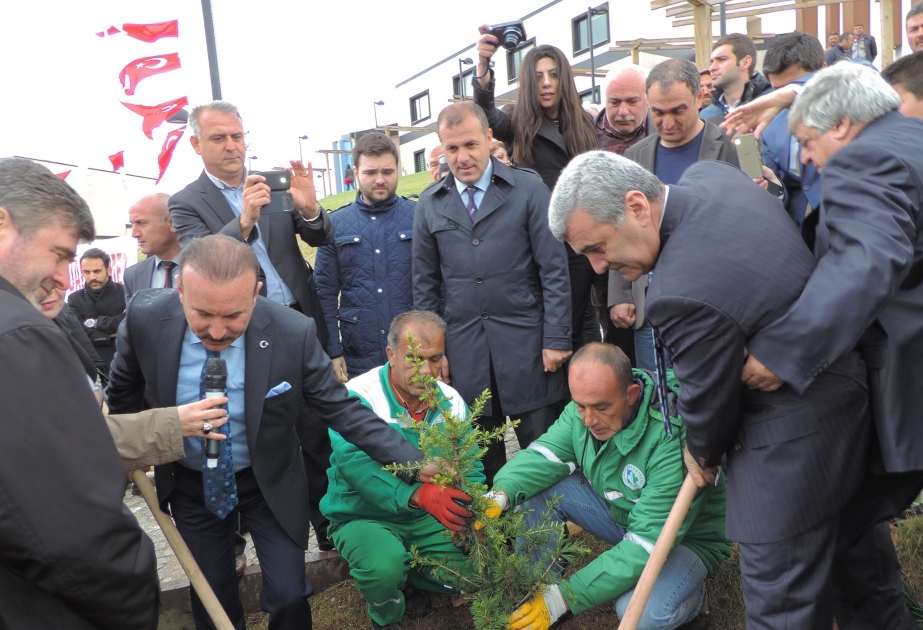 La première pierre du Parc Ilham Aliyev posée à Izmit