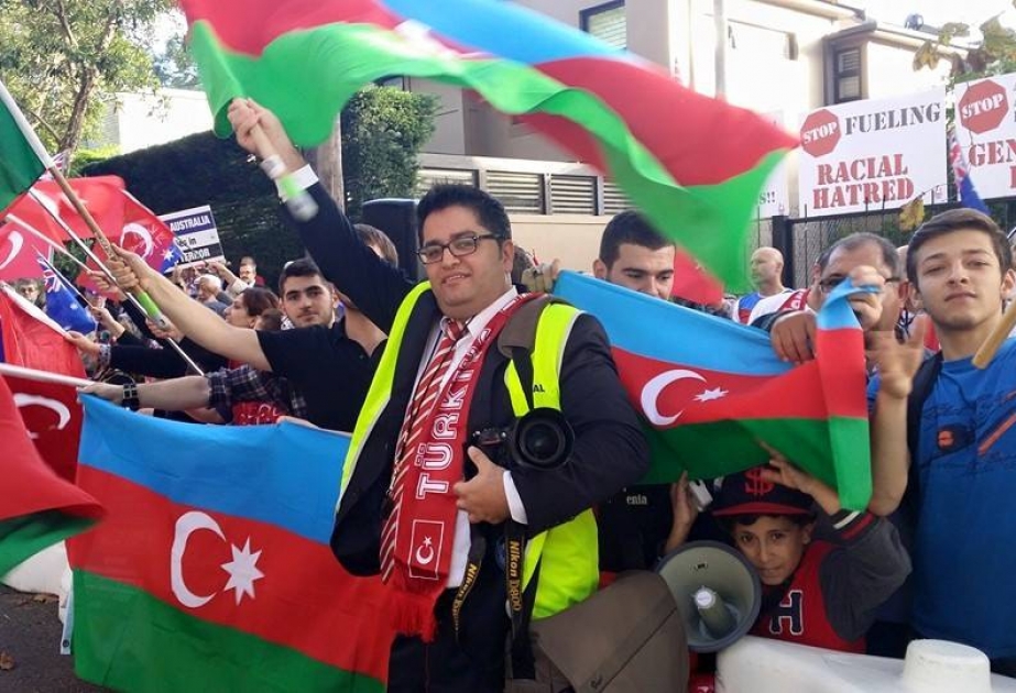 Avstraliyada “Erməni yalanlarına dur de!” yürüş-mitinqi keçirilib
