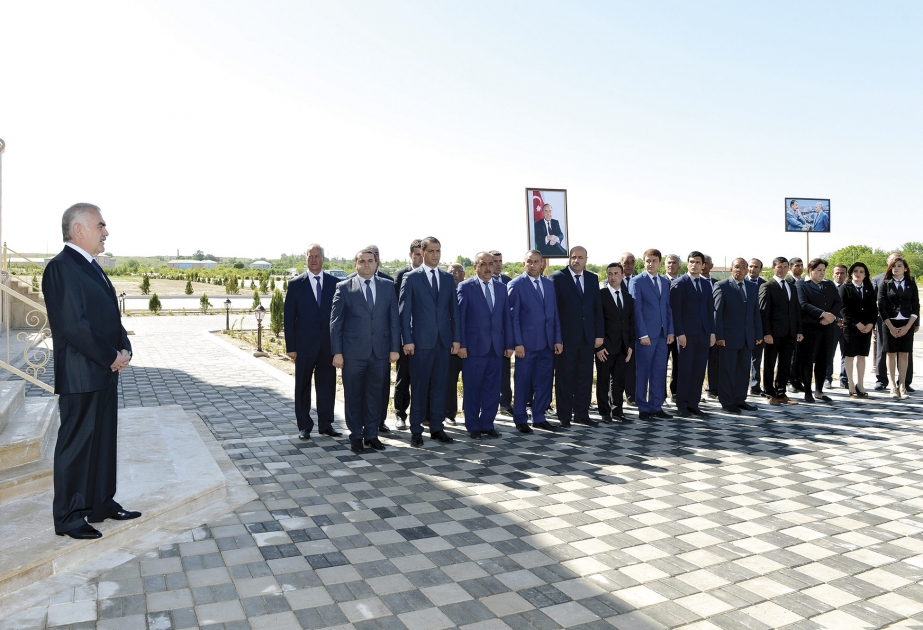 Kəngərli Rayon Təhsil Şöbəsinin yeni binası istifadəyə verilib