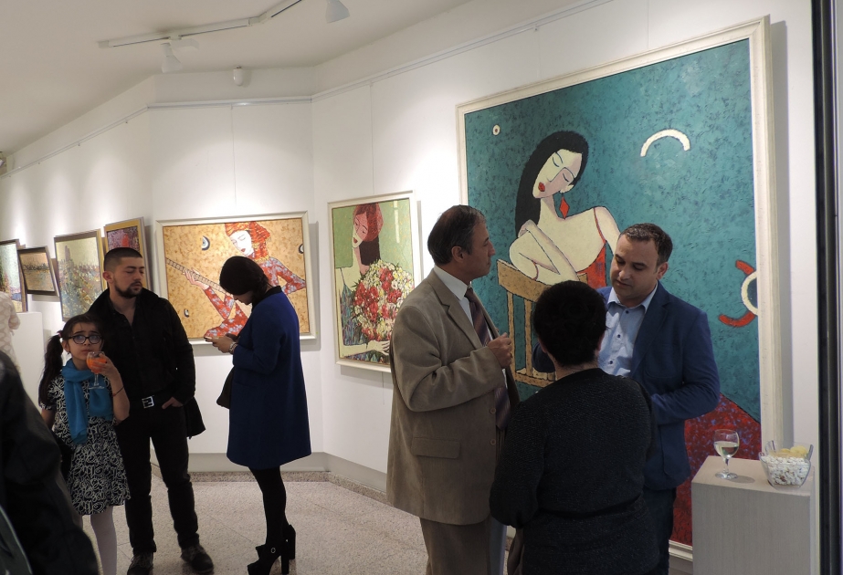 Azerbaijani artist`s exhibition opens at NIŞ ART gallery in Istanbul VIDEO