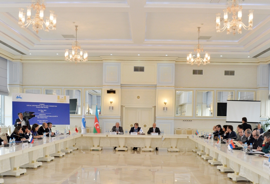 Bakıda QDİƏT Parlament Assambleyasının hüquqi və siyasi məsələlər komitəsinin iclası keçirilir