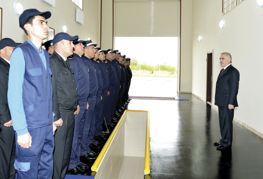 Naxçıvan Muxtar Respublikası Daxili İşlər Nazirliyinin Dövlət Yol Polisi İdarəsinin Culfa rayonlararası Müayinə Mərkəzi istifadəyə verilib