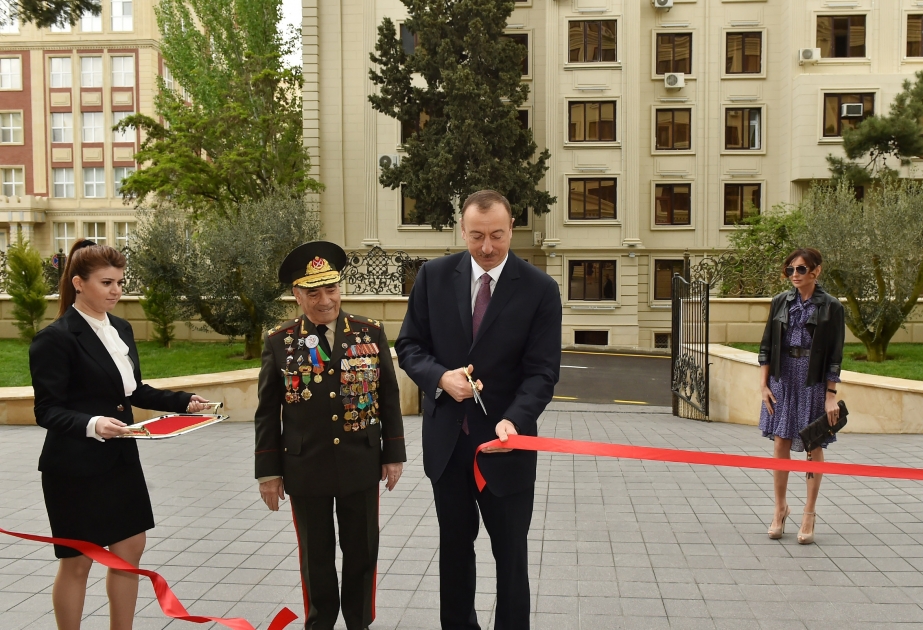 Bakıda Müharibə, Əmək və Silahlı Qüvvələr Veteranları Təşkilatının yeni inzibati binası istifadəyə verilib VİDEO