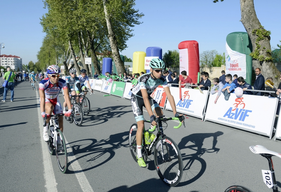 Dritte Etappe des Radrennens “Tour d”Azerbaijan-2015” hat stattgefunden