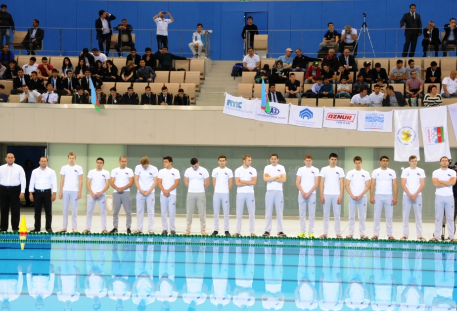 La sélection d’Azerbaïdjan de water-polo hissée en quarts de finale du tournoi international organisé à Bakou