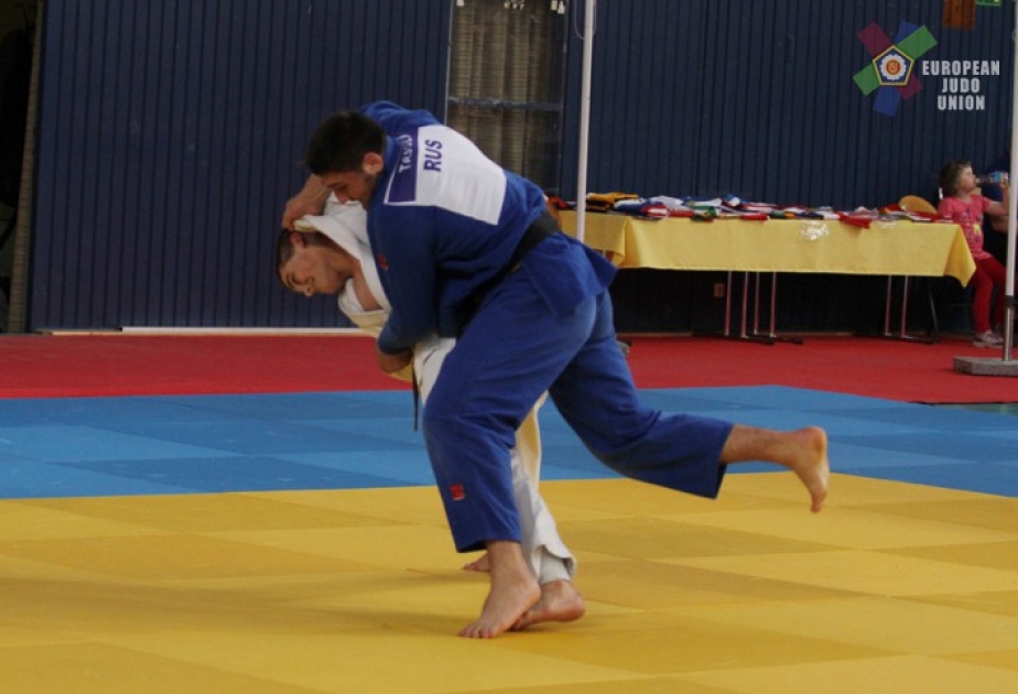 Azerbaijani judo fighter wins gold medal at Baku Grand Slam