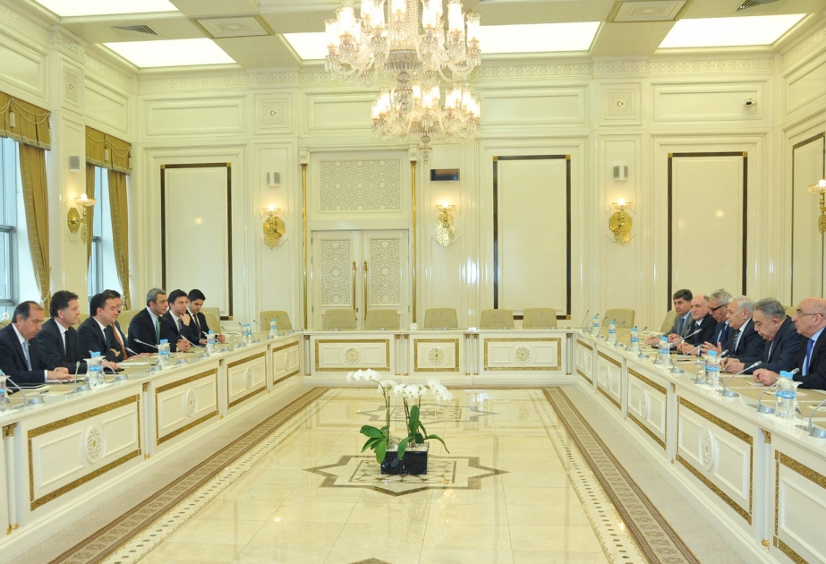 Azerbaijani Parliament Speaker meets Turkish Deputy Prime Minister of Turkey