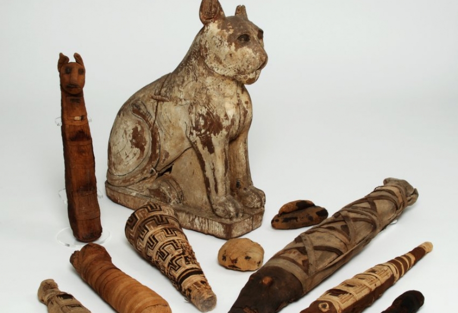 Mumiensäcke im alten Ägypten