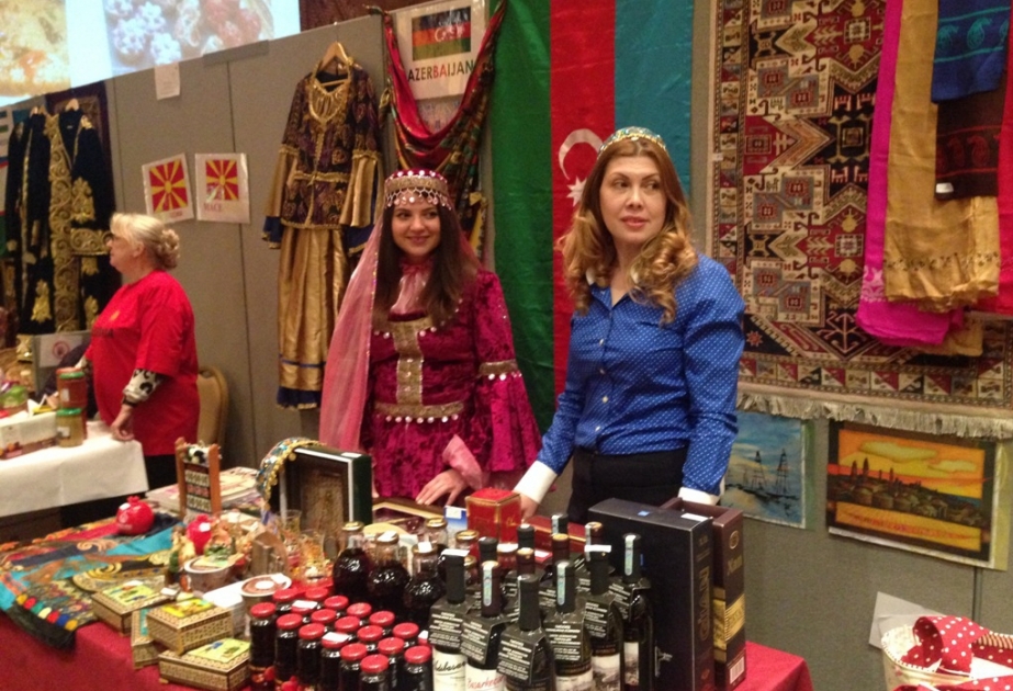 Londonda keçirilən beynəlxalq sərgidə Azərbaycan stendi maraqla qarşılanıb