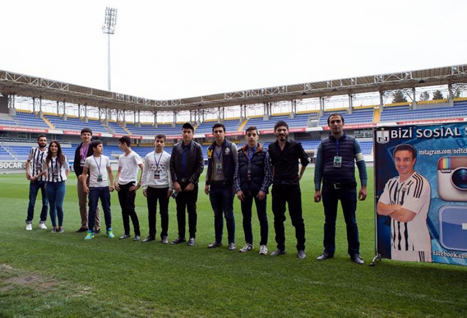 ПФК «Нефтчи» провел второе мероприятие в рамках проекта «Stadium Tour»