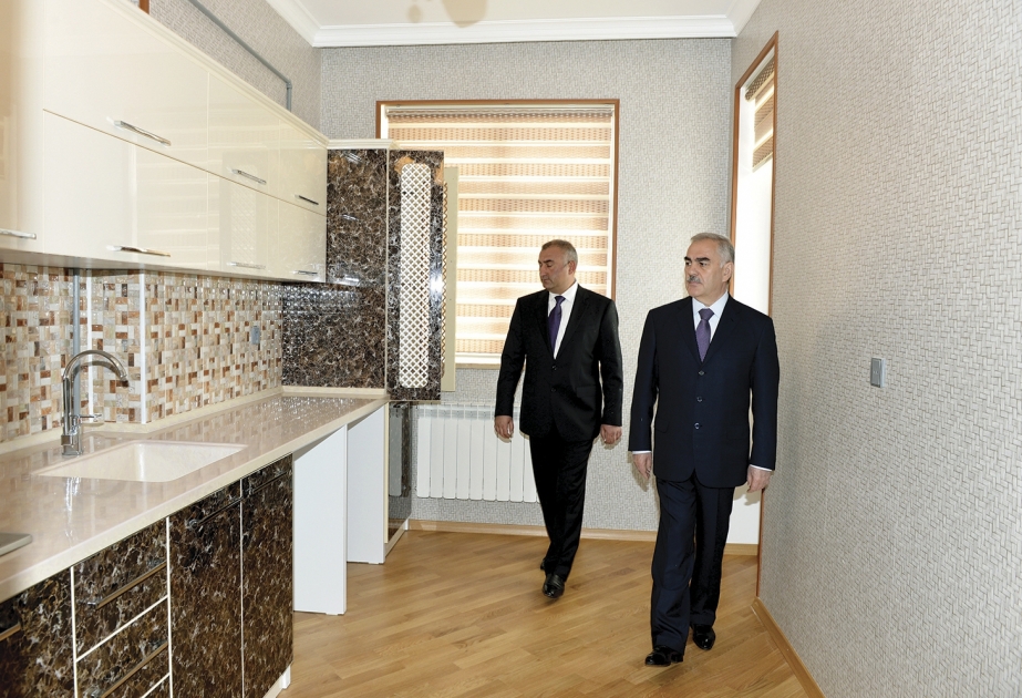 Naxçıvan şəhərində yeni yaşayış binası istifadəyə verilib