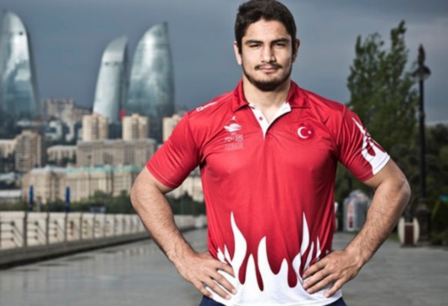 Turkish wrestler Taha Akgül becomes Baku 2015 ambassador