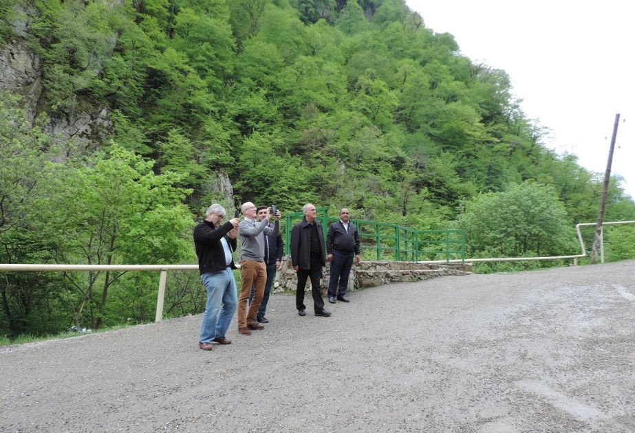 AZERTAC: la visite à Khynalig, Guba VIDEO