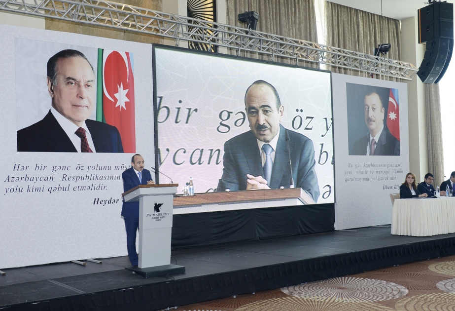 Yeni Azərbaycan Partiyası Gənclər Birliyinin IV hesabat-seçki konfransı keçirilib