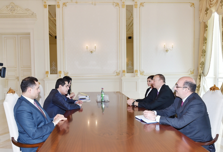 الرئيس إلهام علييف يجتمع مع الممثل السامي للأمم المتحدة لتحالف الحضارات