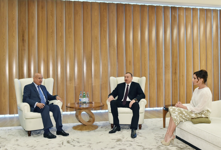 Azərbaycan Prezidenti İlham Əliyev İSESCO-nun baş direktoru ilə görüşüb VİDEO