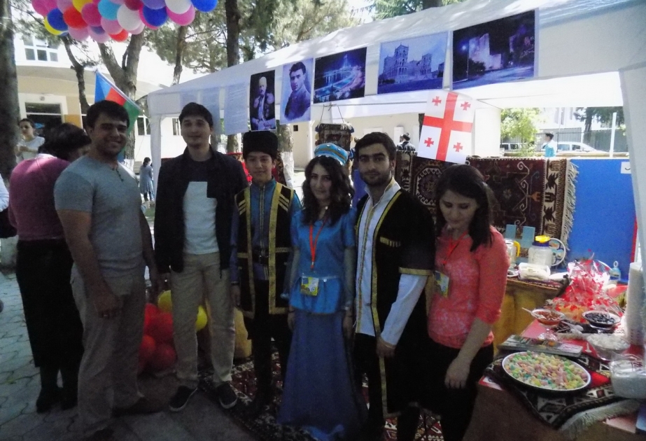 Azerbaijani students take part at Cultural Festival in Tbilisi