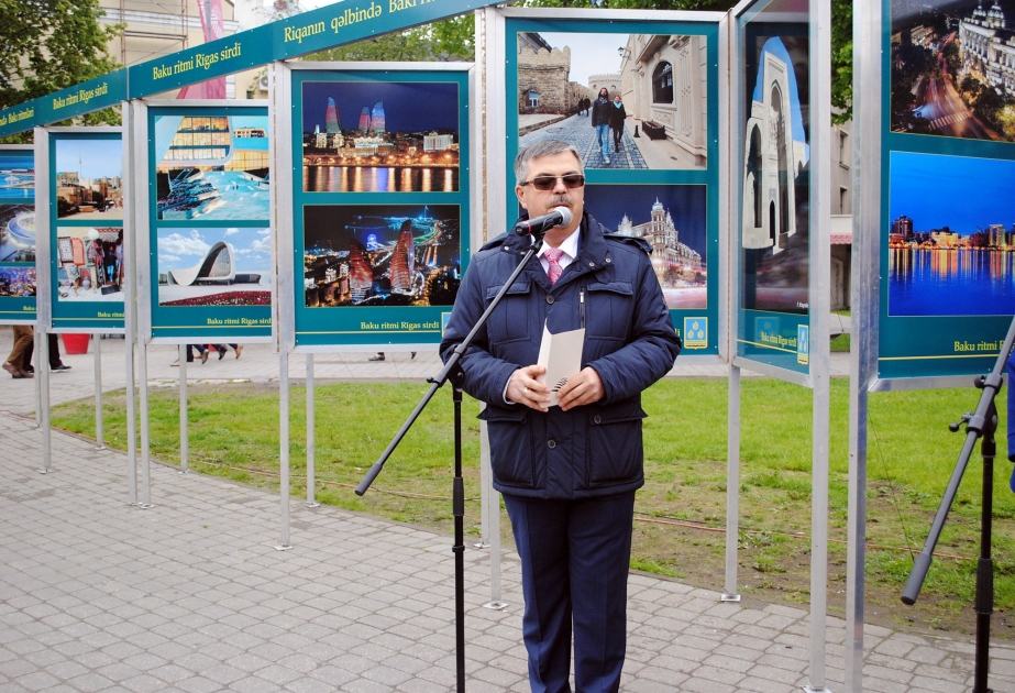 Роман Алиев: Фотовыставка «Бакинские ритмы в сердце Риги» является вкладом в дружбу двух народов