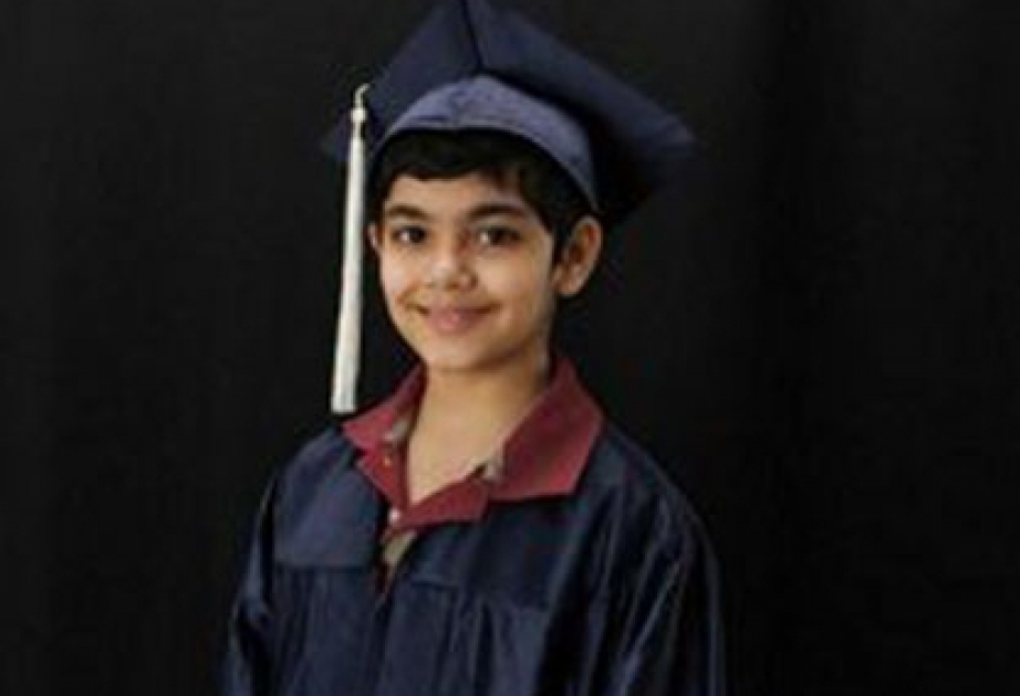 11-years old Indian-American genius graduates with three degrees