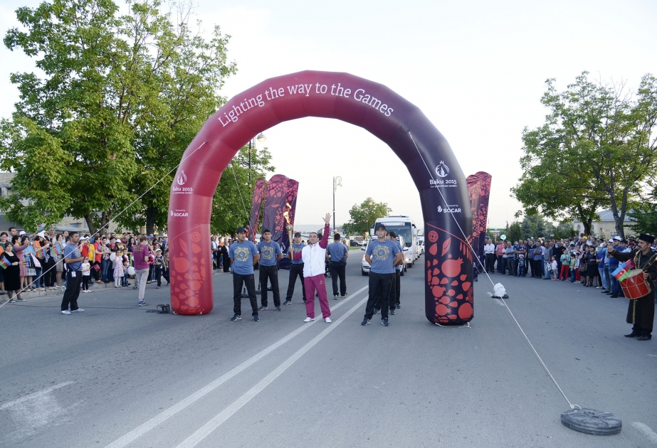 Feuerfestival in Gabala VIDEO